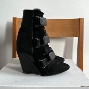 Isabel Marant Scarlet Pony Hair boots size 36